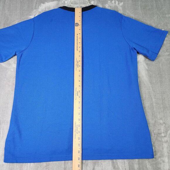 Air Jordan Florida Gators Polo Shirt Mens L Blue Black NCAA Jumpman Short Sleeve - Picture 8 of 8